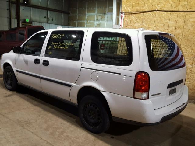 1GBDV13127D174835 - 2007 CHEVROLET UPLANDER I 白色 照片 3