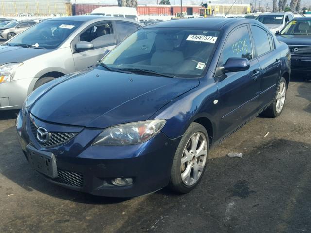 JM1BK32F591251707 - 2009 MAZDA 3 I BLUE photo 2