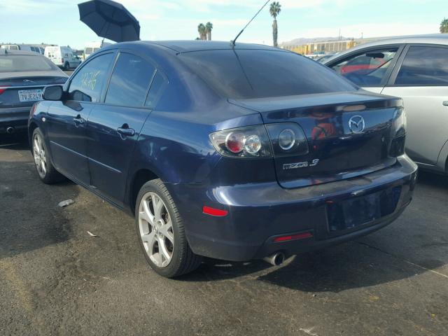 JM1BK32F591251707 - 2009 MAZDA 3 I BLUE photo 3