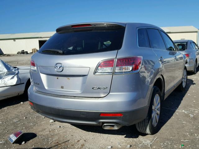 JM3TB28A780145765 - 2008 MAZDA CX-9 SILVER photo 4