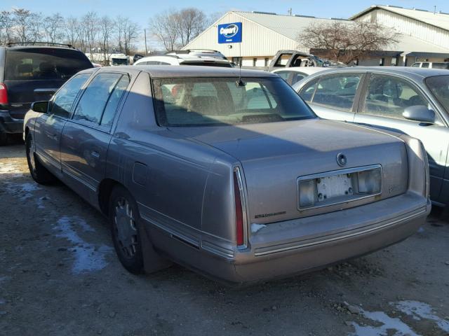 1G6KF5490VU299537 - 1997 CADILLAC DEVILLE CO BEIGE photo 3