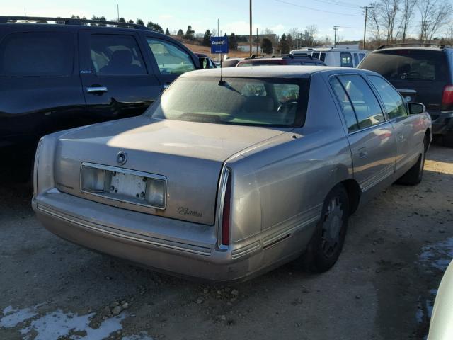 1G6KF5490VU299537 - 1997 CADILLAC DEVILLE CO BEIGE photo 4