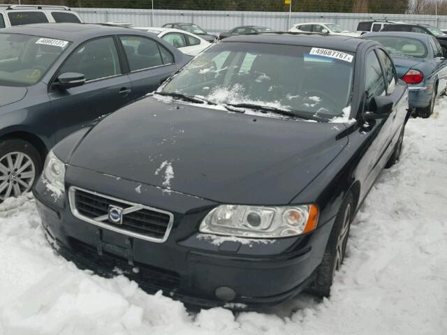 YV1RS592X72627705 - 2007 VOLVO S60 2.5T BLACK photo 2