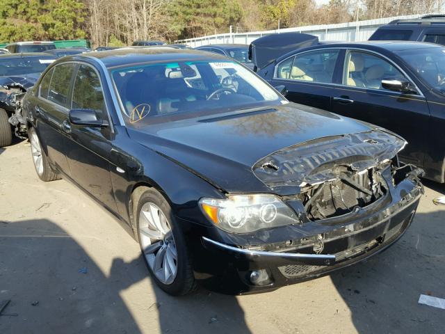 WBAHN83578DT87299 - 2008 BMW 750 LI BLACK photo 1