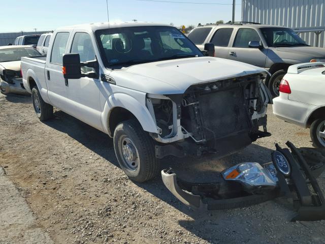 1FT7W2A65BEC39951 - 2011 FORD F250 SUPER WHITE photo 1