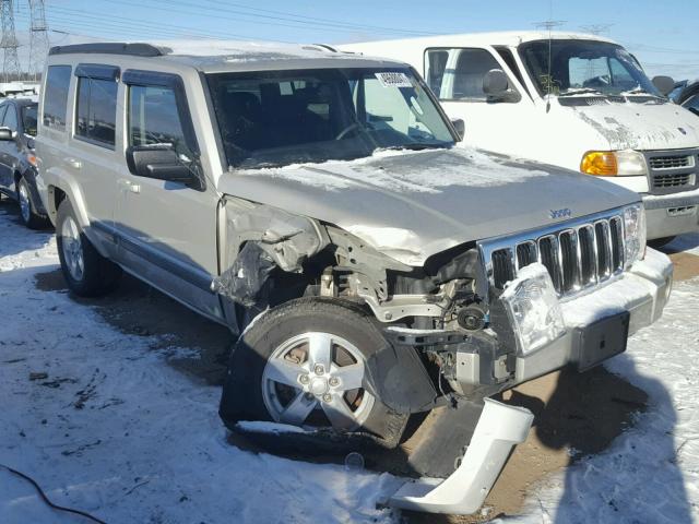 1J8HG48K48C168593 - 2008 JEEP COMMANDER GRAY photo 1