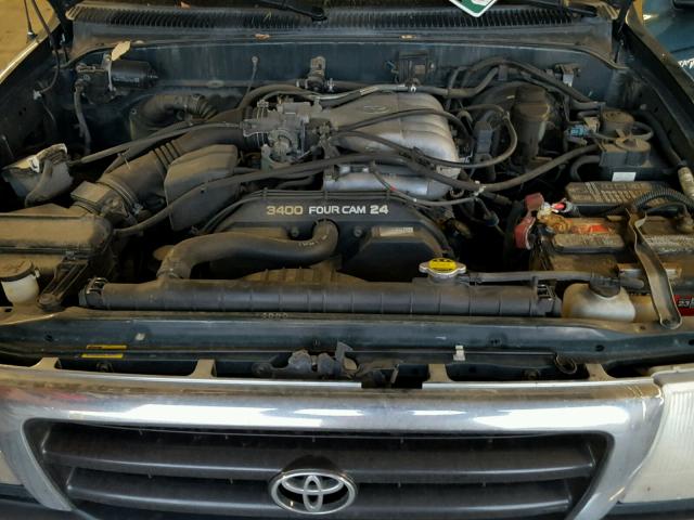 4TAWN72N5WZ157911 - 1998 TOYOTA TACOMA XTR GREEN photo 7