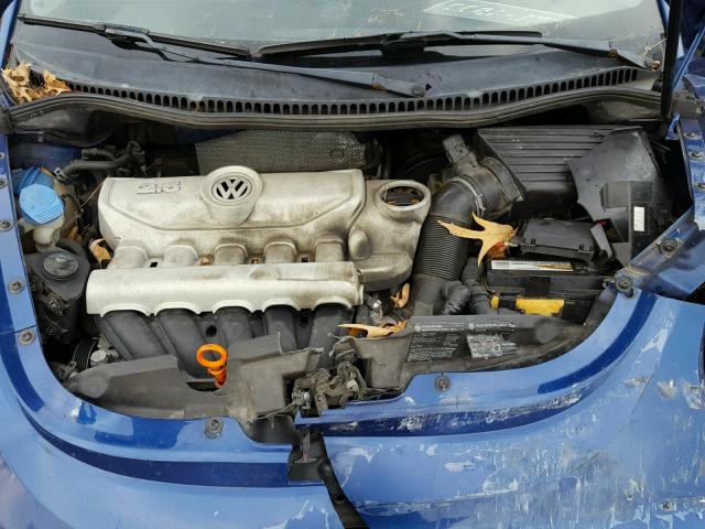 3VWRF31Y77M408348 - 2007 VOLKSWAGEN NEW BEETLE 蓝色 照片 7