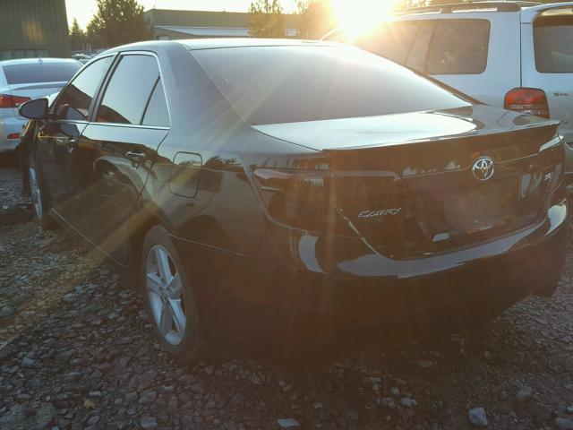 4T1BF1FK0DU240875 - 2013 TOYOTA CAMRY L BLACK photo 3