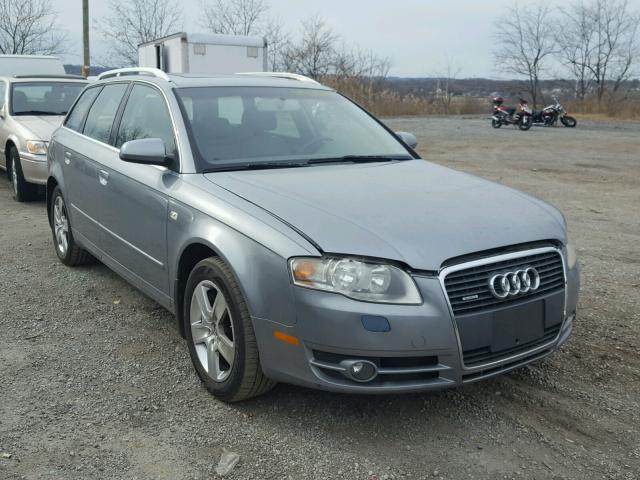 WAUKF78EX5A551230 - 2005 AUDI A4 2.0T AV GRAY photo 1