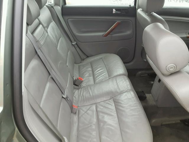 WVWYH63B93E122276 - 2003 VOLKSWAGEN PASSAT GLX 绿色 照片 6