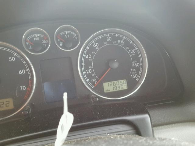 WVWYH63B93E122276 - 2003 VOLKSWAGEN PASSAT GLX 绿色 照片 8