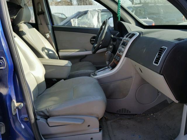 2CNDL63F676035375 - 2007 CHEVROLET EQUINOX LT BLUE photo 5