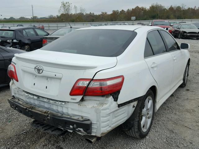 4T1BE46KX9U863223 - 2009 TOYOTA CAMRY BASE WHITE photo 4