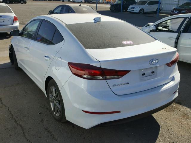 5NPD84LFXHH000412 - 2017 HYUNDAI ELANTRA SE WHITE photo 3