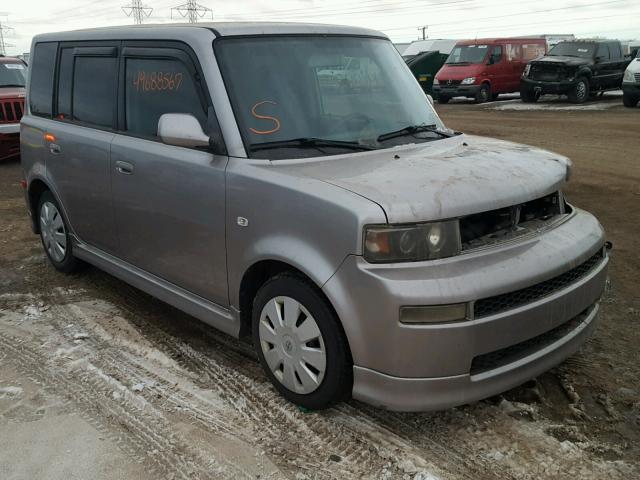 JTLKT324964105806 - 2006 TOYOTA SCION XB GRAY photo 1