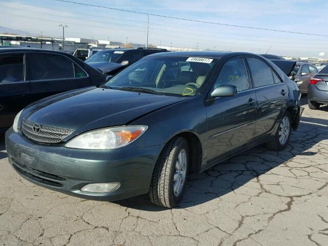 JTDBF30K430151051 - 2003 TOYOTA CAMRY LE GREEN photo 2