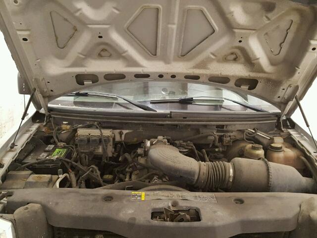 1FTRX14W14NC17363 - 2004 FORD F150 SILVER photo 7