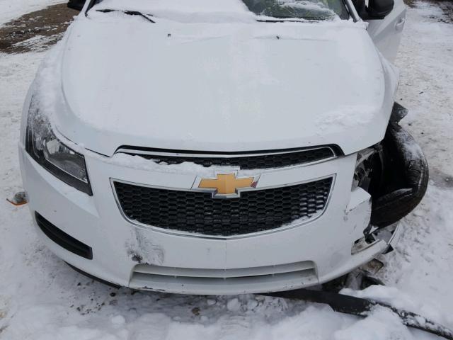 1G1PC5SH6B7271539 - 2011 CHEVROLET CRUZE LS WHITE photo 7