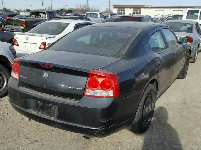 2B3AA4CV1AH203428 - 2010 DODGE CHARGER BLACK photo 3