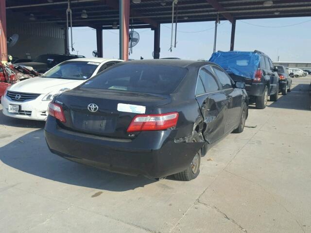 4T1BE46K07U630237 - 2007 TOYOTA CAMRY NEW BLACK photo 4