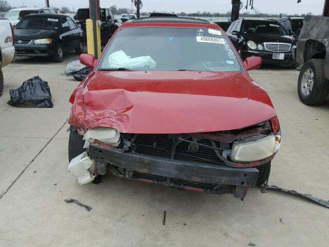 2T1CF28P51C426475 - 2001 TOYOTA CAMRY SOLA RED photo 9