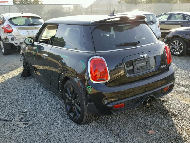 WMWXP7C57H2A45477 - 2017 MINI COOPER S BLACK photo 3