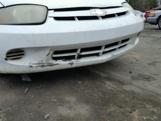 1G1JF12F247345238 - 2004 CHEVROLET CAVALIER L WHITE photo 9