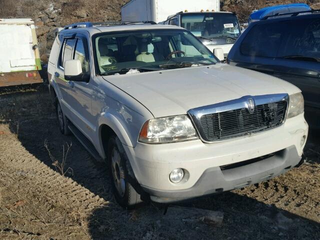 5LMEU88H04ZJ43821 - 2004 LINCOLN AVIATOR WHITE photo 1