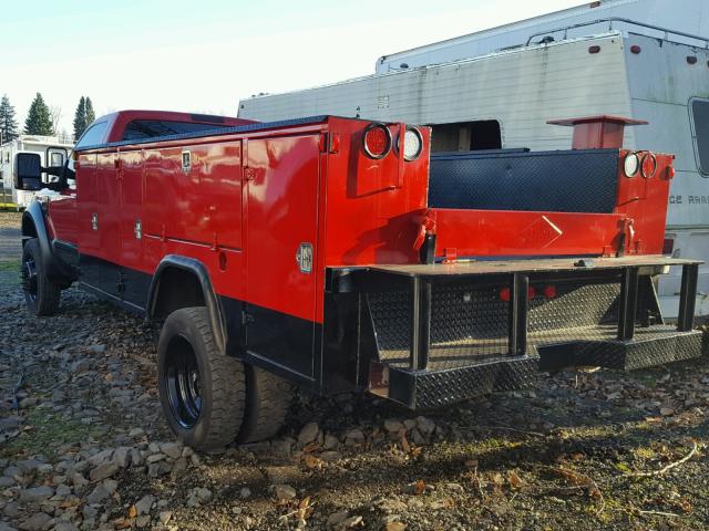 1FDXF46R98ED23693 - 2008 FORD F450 SUPER RED photo 3