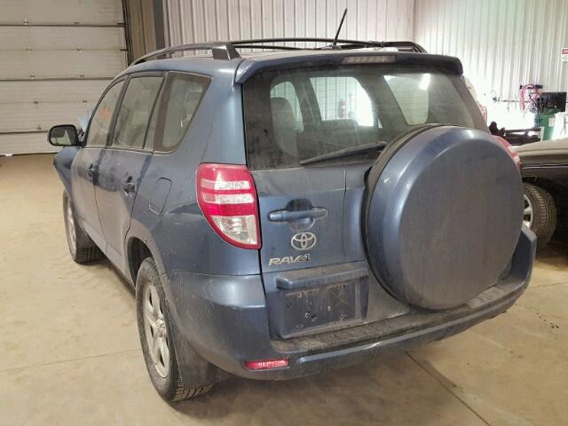 2T3BF4DV7BW121739 - 2011 TOYOTA RAV4 BLUE photo 3