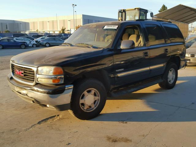 1GKEC13V04J331692 - 2004 GMC YUKON BLACK photo 2