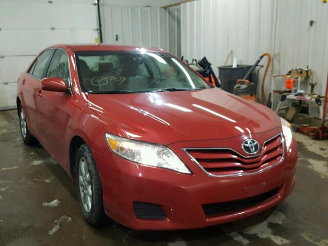 4T4BF3EK3BR146294 - 2011 TOYOTA CAMRY BASE RED photo 1