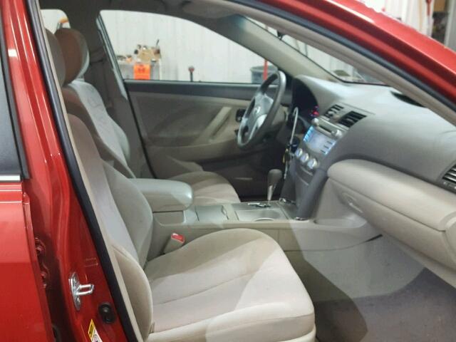 4T4BF3EK3BR146294 - 2011 TOYOTA CAMRY BASE RED photo 5