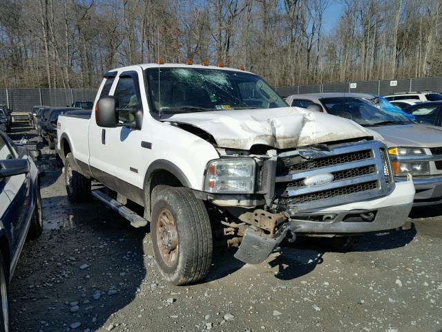 1FTSX21P35EA86586 - 2005 FORD F250 SUPER WHITE photo 1