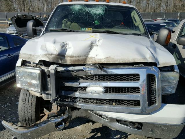 1FTSX21P35EA86586 - 2005 FORD F250 SUPER WHITE photo 7