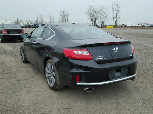 1HGCT2B83FA800377 - 2015 HONDA ACCORD EXL BLACK photo 3