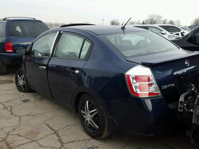 3N1AB61E57L645867 - 2007 NISSAN SENTRA 2.0 BLUE photo 3