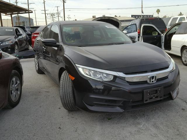 2HGFC2F56GH525202 - 2016 HONDA CIVIC LX BLACK photo 1