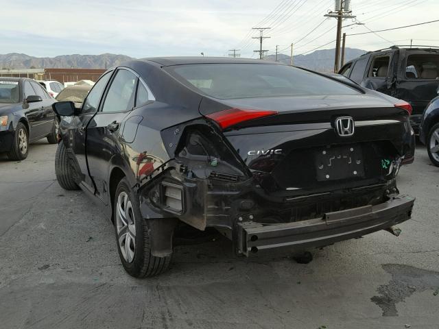 2HGFC2F56GH525202 - 2016 HONDA CIVIC LX BLACK photo 3