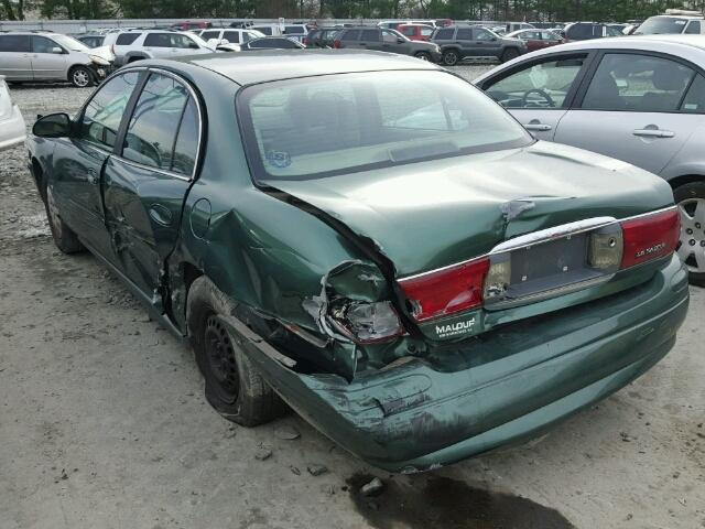 1G4HP54K134145435 - 2003 BUICK LESABRE CU GREEN photo 3