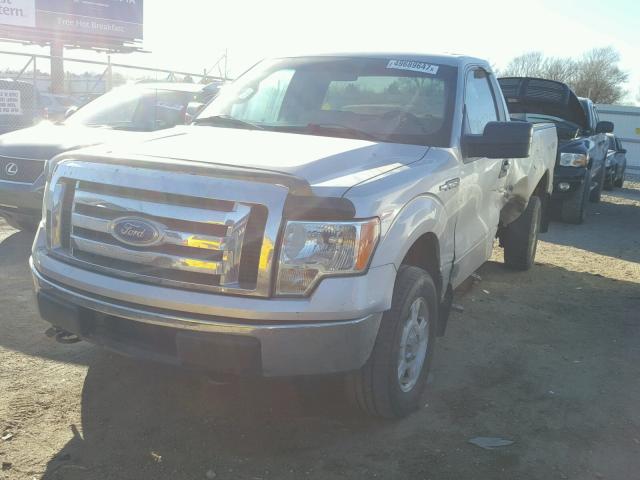 1FTPF14V39KC17147 - 2009 FORD F150 SILVER photo 2