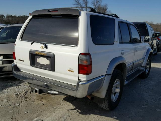 JT3GN87R2W0091689 - 1998 TOYOTA 4RUNNER LI WHITE photo 4