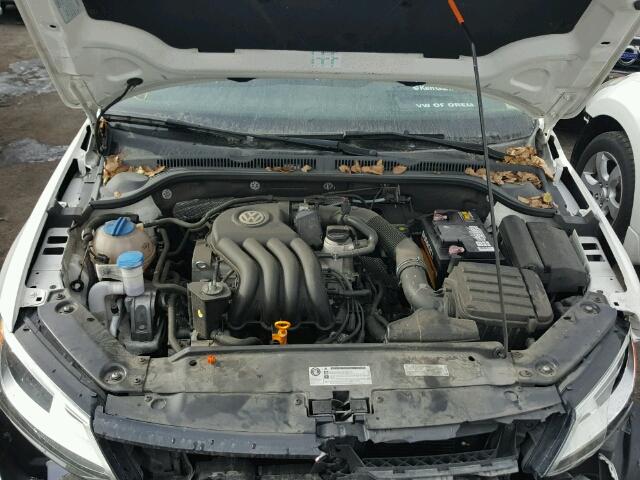 3VW2K7AJ3DM406213 - 2013 VOLKSWAGEN JETTA BASE 白色 照片 7
