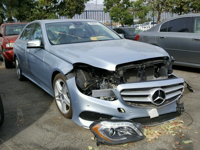 WDDHF5KB2EA910513 - 2014 MERCEDES-BENZ E 350 SILVER photo 1