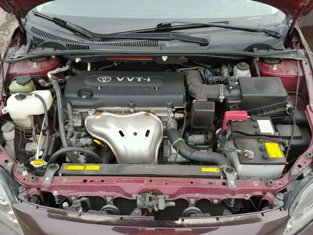 JTKDE3B72A0308778 - 2010 SCION TC MAROON photo 7