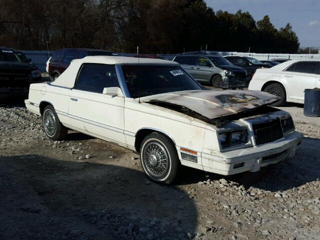1C3BC55G3DG103384 - 1983 CHRYSLER LEBARON 白色 照片 1