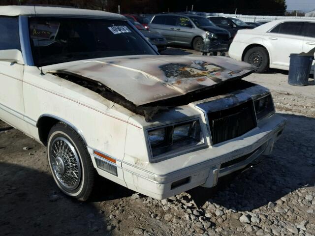 1C3BC55G3DG103384 - 1983 CHRYSLER LEBARON WHITE photo 10