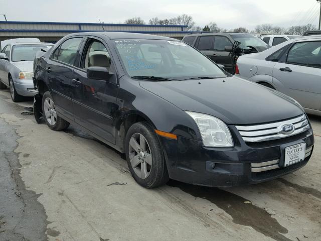 3FAHP07Z57R271512 - 2007 FORD FUSION SE BLACK photo 1