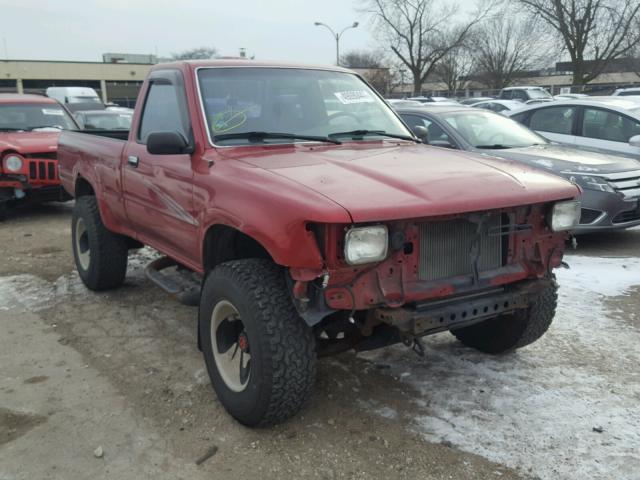 4TARN01P5RZ248883 - 1994 TOYOTA PICKUP 1/2 RED photo 1